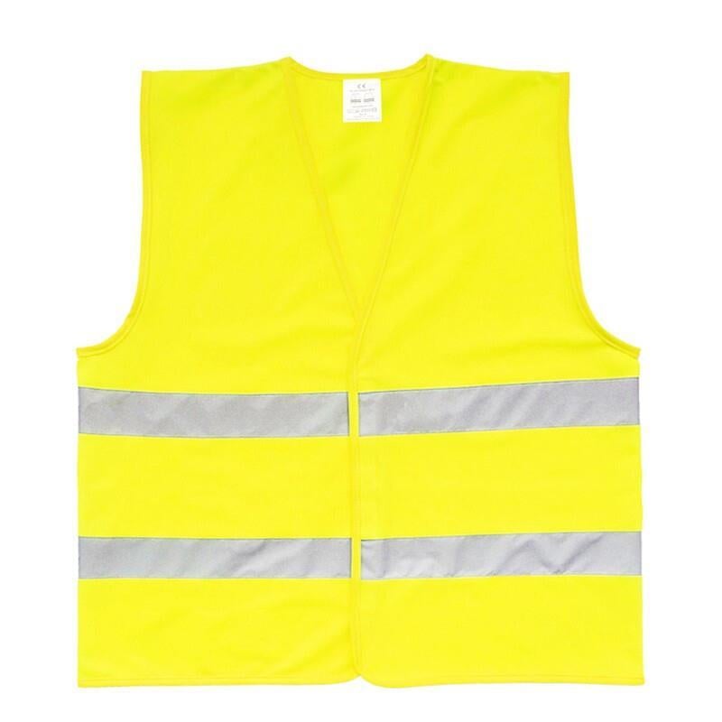10 Pieces Highlight Safety Reflective Vest Reflective Vest Riding Vest Night Warning Suit Reflective Safety Suit