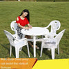 Outdoor Plastic Tables And Chairs Large Stall Beer Barbecue Tables And Chairs Thickened Leisure Beach 90 Tables With 4 Chairs