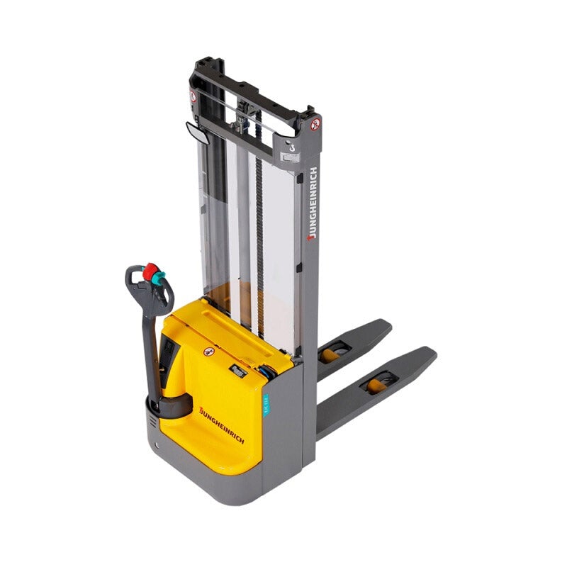 Electric Stacker Pallet Stacker Load 1.2t Lifting Height 2.9m Three Phase Ac Motor Pulse Type Lifting