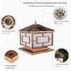 Wall Column Head Solar Lamp Outdoor LED Door Post Household Courtyard Waterproof Villa Garden Column Lamp LED Wall Head Street Lamp