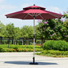 Outdoor Sunshade Stall With Tables And Chairs Sunshade Folding Sunshade Beach Umbrella Sun Umbrella Central Column Courtyard Umbrella