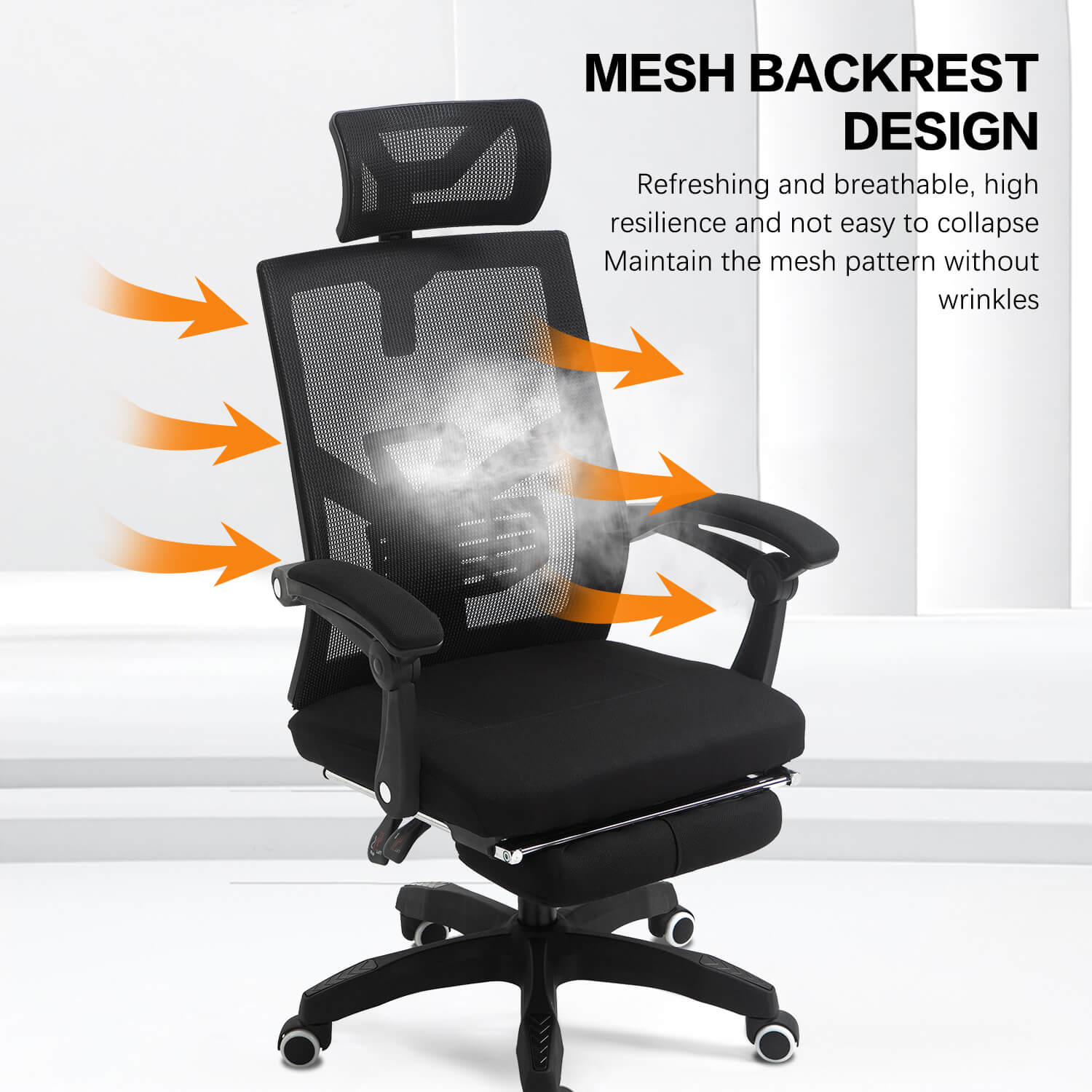 ECVV Ergonomic Adjustable Office Chair High Back Computer; ECVV SA