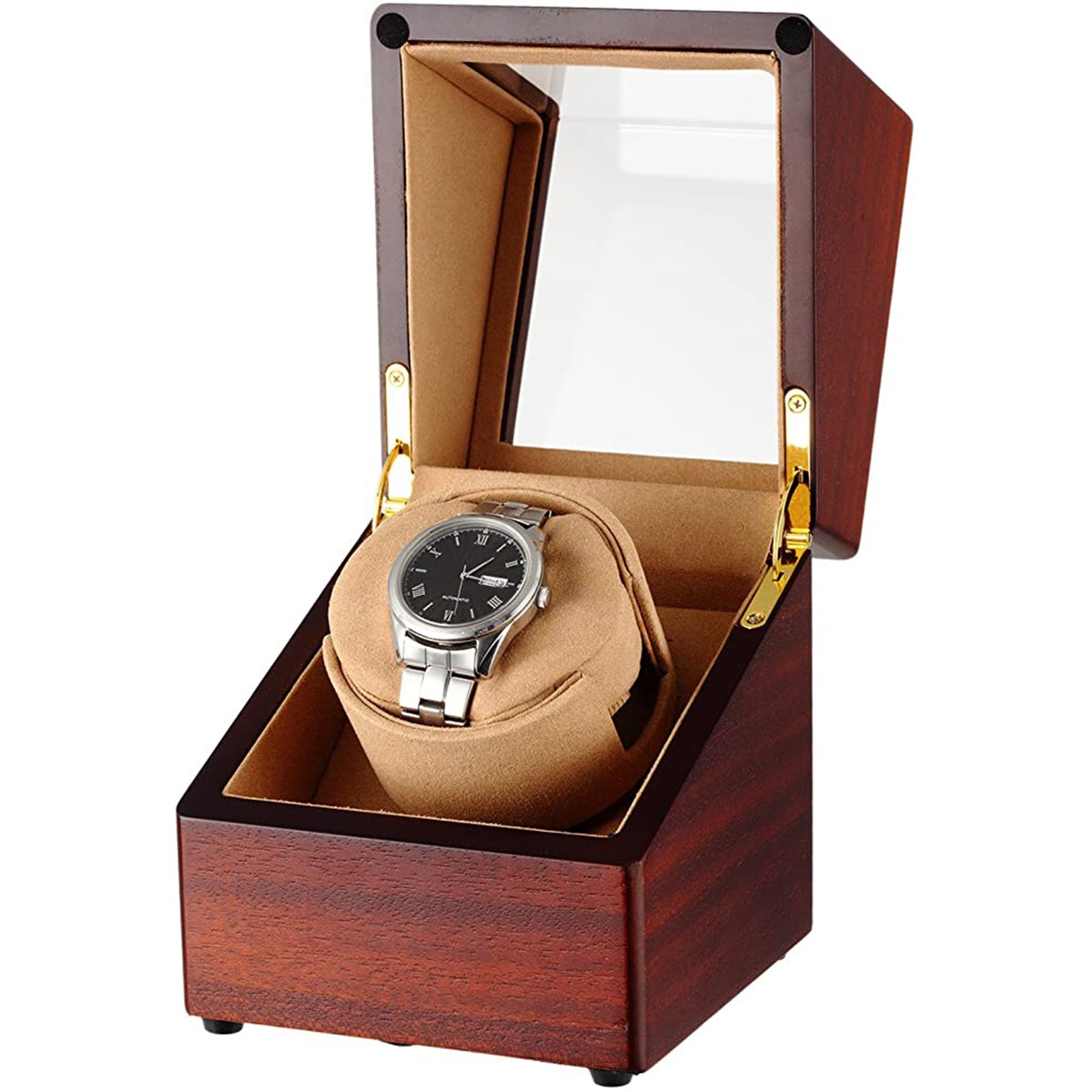 CHIYODA Automatic Single Watch Winder Handmade Wooden Watch ECVV SA ECVV.SA