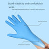 Disposable Nitrile Glove Blue Doctor Dental Powder Free Rubber Inspection Food Processing Thickening Anti Slip Waterproof Clean Oil Resistant Glove