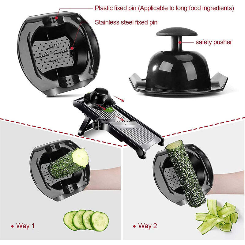 Adjustable Thickness Mandoline Slicer Vegetable Cutter - China Vegetable  Julienne and Adjustable Vegetable Cutter price