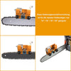 Chainsaw Chain Sharpening Jig with 3PCS Carbide Cutter Suitable for All Kinds Chain Saws (Chain Saws is Not Included)