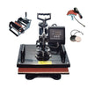 15×15 ECVV Multi-function Heat Press Machine 38CM x 38CM 5-in-1 T-Shirts Cap Mug Multi-function Heat Transfer Machine T10155