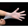 Disposable Transparent Gloves 100 PVC Gloves Transparent Thickened Catering Kitchen ( Average Size )