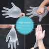 Disposable PVC Protective Gloves Film Plastic Transparent Household Kitchen Dishwashing Waterproof Thickened 100 Pack