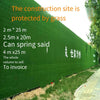 Construction Site Enclosure Lawn Net Artificial Enclosure Simulation Green Plant Wall Municipal Engineering Environmental Protection Greening Fake Turf Spring Grass 3.0cm Back Glue