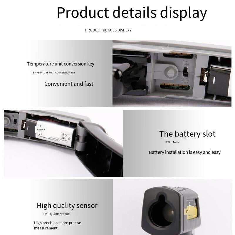 Infrared Temperature Measurement Industrial High Precision; ECVV