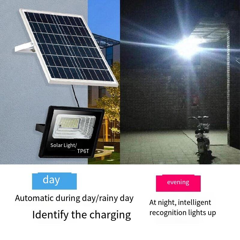 Solar Street Lamp Outdoor Bright Waterproof Projection Lamp New Rural Household Lighting Wall Lamp Household Courtyard Landscape 85 Lamp Beads