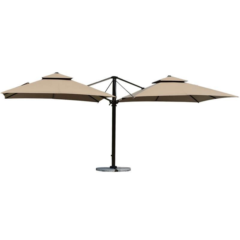2.5 Meters With Two Heads Outdoor Creative Outdoor Umbrella