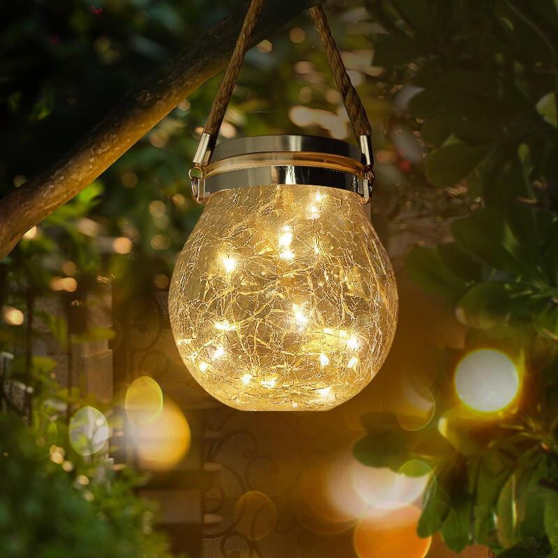 Solar Lamp Courtyard Lamp Street Lamp LED Outdoor Lighting Lamp Waterproof Indoor And Outdoor Household Garden Lawn Lamp Intelligent