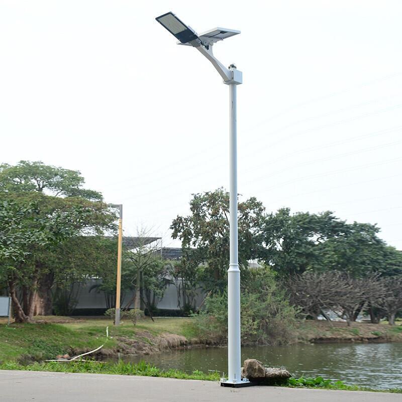 Solar Lamp Outdoor LED Household Energy-saving Bright Street Lamp New Rural Waterproof Outdoor Road Fence High Pole Courtyard Lamp 200w