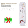 6 Pieces Temperature And Humidity Meter For Breeding And Hatching Chicken House Thermometer Hygrometer White