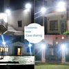 Solar Lamp One Driven Two Lighting Street Lamp Outdoor Villa Courtyard Sub Lamp Outdoor Indoor Waterproof LED Projection Lamp New Rural Household Lamp