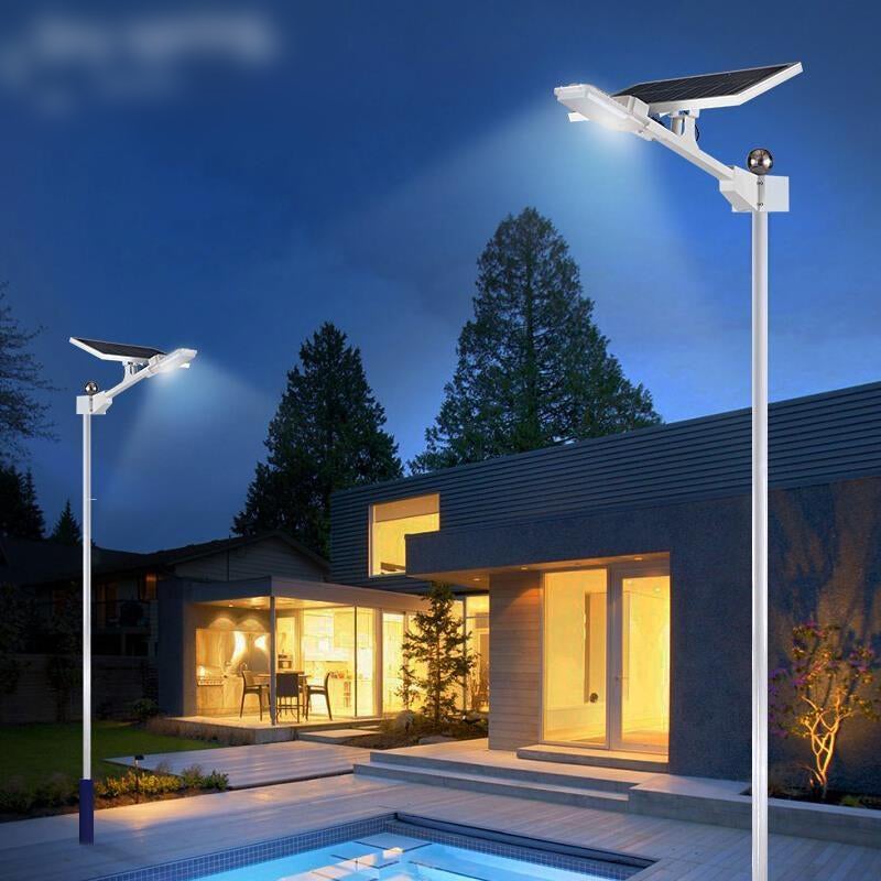 Solar Street Lamp New Rural High-power Bright Waterproof LED Lamp Outdoor Household Outdoor Courtyard Light High Sense Pole Lamp 2000W