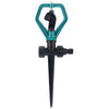 6 Pieces Lawn Garden Rotary 360 Degree Automatic Flower Sprinkler Agricultural Sprinkler Automatic Rotary Sprinkler Greening Sprinkler Dust Removal Sprinkler