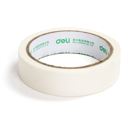 10 Drums Masking Tape Textured Paper 24mm * 20y * 145um (Yellowish) (6 Rolls / Drum)