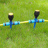10 Pieces 360 Degree Automatic Rotary Sprinkler For Watering The Ground, Water Spraying Artifact For Watering Green Lawn, Water Spraying Garden, Agricultural Cooling