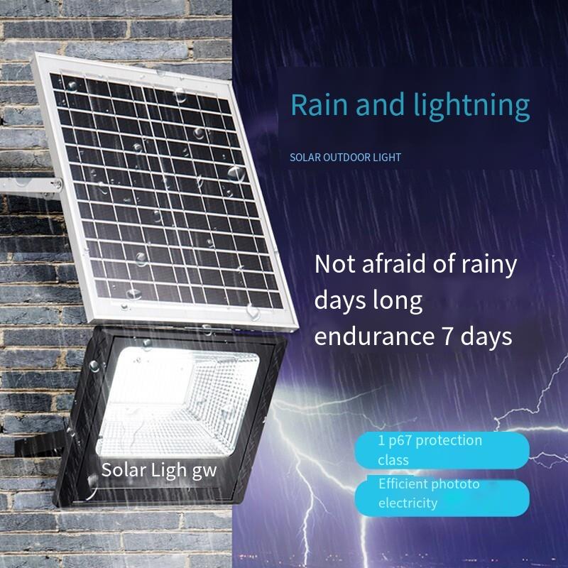 Lighting Solar Projection Lamp Outdoor Courtyard Lamp New Rural Lighting High-power Waterproof LED Solar Lamp Bright LED Street Lamp 30w