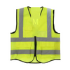 6 Pieces Industrial Custom Reflective Vest With Peach Heart Mesh Logo Color Customization Starting From 20 Pieces