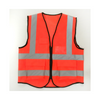 6 Pieces Industrial Custom Reflective Vest With Peach Heart Mesh Logo Color Customization Starting From 20 Pieces