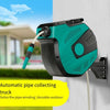 Automatic Telescopic Recovery Reel Car Washing Water Pipe Truck Storage Rack Winding Pipe Villa Garden Gardening Watering Water Drum Water Gun 22m Automatic Pipe Collection Villa Water Drum Set