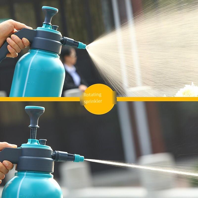 Domestic Air Pressure Watering Pot 2L Wash Car High-pressure Spray Kettle Horticultural Spray Disinfectant Sprayer High Pressure Thickening Blue Green