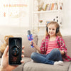Wireless Bluetooth Microphone, Karaoke Microphone for Kids, Bluetooth 5.0, Portable Handheld Karaoke Speaker with Microphone with LED Lights, Popular Gifts Toy for Kids、Girls、Boys, Age 4-12