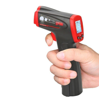 Infrared Thermometer Hand Held Industrial Infrared Temperature Measuring Gun High Precision Household Kitchen Oil Temperature Measuring Gun Electronic Thermometer Standard Version - 32 ℃ ~ 400 ℃