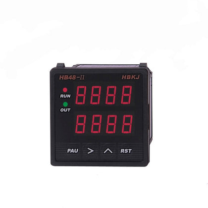 HB48-II Manufacturers Direct Intelligent Double Number Display Meter Measuring Counter