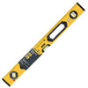 Deli 20 Pieces Level Ruler 600mm Magnetically Adjustable Aluminium Alloy Levelling Instrument DL983600B