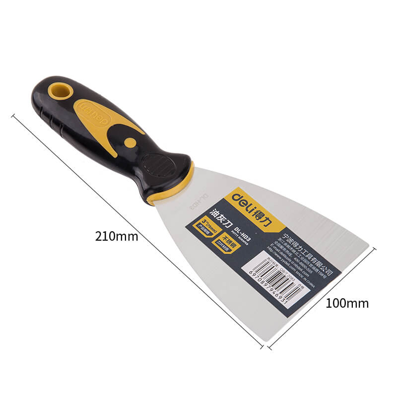 Deli 50 Pieces Stainless Steel Putty Knife 3