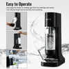 IBAMA Sparkling Water Maker Soda Drink Carbonated Water Machine Easy Fizzy Beverage for Home/Office/Party, (Carbonator Not Included)