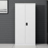 Warehouse Storage Handle Cleaning Cabinet Hotel Cleaning Cabinet Mop Tool Cabinet Customized Double Door Storage