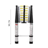 Aluminum Alloy Telescopic Ladder Single Side Bamboo Section 4.7m Engineering Ladder, Elevator Single Side Vertical Ladder