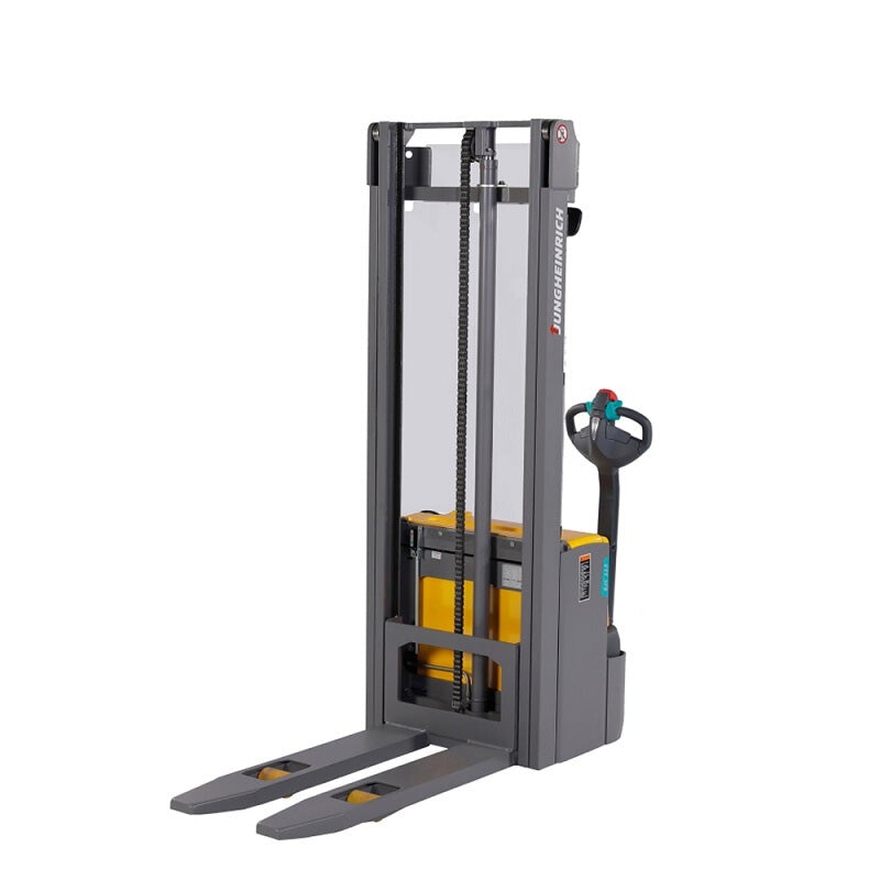 Electric Stacker Pallet Stacker Load 1.2t Lifting Height 3.2m Three Phase Ac Motor Pulse Type Lifting