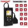 OBD2 Scanner, THINKOBD100 Code Reader, Check Engine Code Reader with Full OBD2 Functions, O2 Sensor/Smog Test CAN Diagnostic Scanner Tool for Car for All OBDII Protocol Cars Since 1996