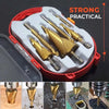 6pcs Step Drill Bit Slot Broaching Saw Drill Set Countersink for Metal Wood 4-12/20/32mm Wood Cutter Set 3 6 8mm Saw Drill