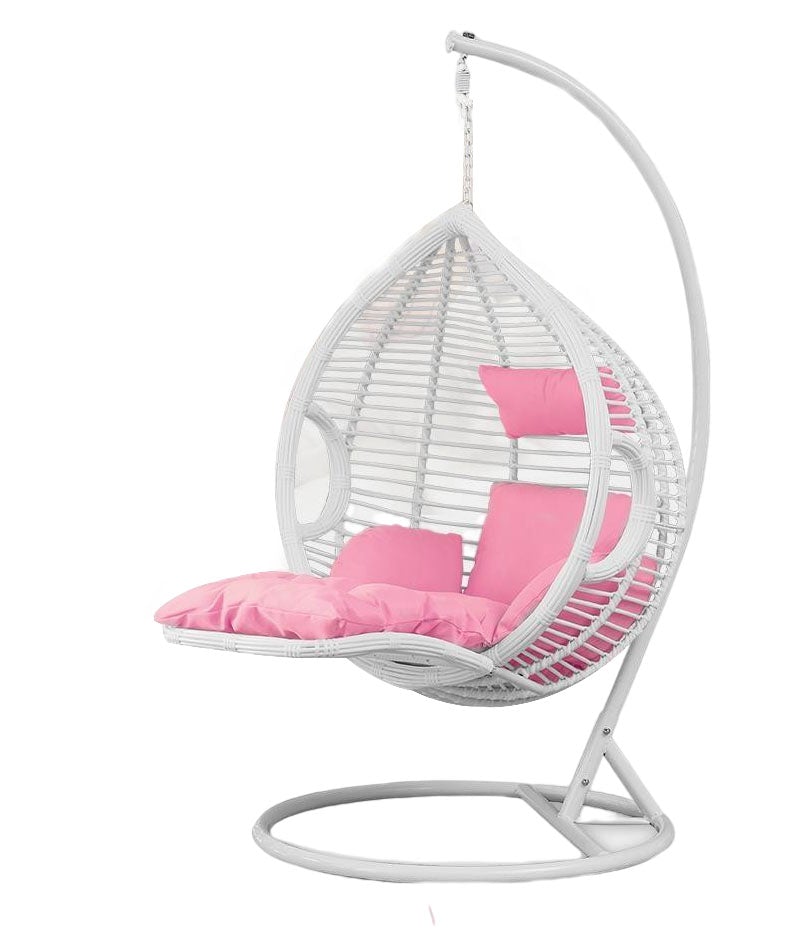 Indoor Rattan Hanging Chair Leisure Chair Single Hammock Cradle Chair Hanging Chair Without Ring Bar Width 105 CM * Depth 70 CM * Height 20